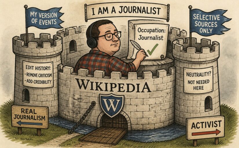 How Paul Mulholland Built a ‘Journalist’ Persona Online